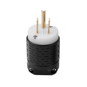 BOSSLYN NEMA 5-15P tipo B spina collegabile USA 15A 125V 3 polo spina di alimentazione UL elencato E500807 - Product Image 2