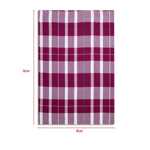 Paño de Cocina a Cuadros Teñido con Hilo 100% Algodón con Diseño Jacquard, Hermoso Color, al Mejor Precio en India - Product Image 5