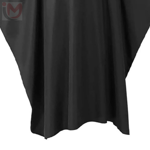 IMANS ENTERPRISES Cape de Coiffure Professionnelle Noire en Polyester Résistante à l'Eau pour Barbier et Salon de Coiffure - Product Image 3