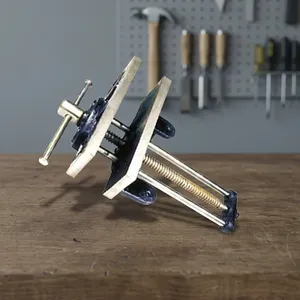 Mâchoire de précision d'étau en acier d'étau manuel robuste de haute qualité pour le travail du bois facile CNC Machines nouveau roulement de noyau d'état - Product Image 2
