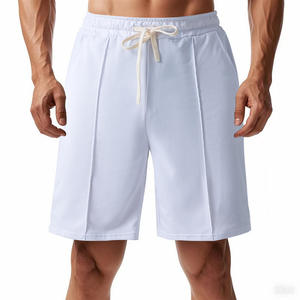 Pantalones Cortos Bermuda Casuales para Hombre, Talla Grande, Corte Holgado, Poliéster/Algodón, Cintura con Cordón, Antiarrugas, Ecológicos, de Secado Rápido - Product Image 4