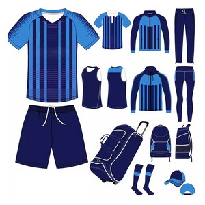 Ensembles d'uniformes de football de qualité supérieure, tenues de sport complètes, kits d'uniformes de football, sweats à capuche, sacs de sport, chaussettes, shorts imprimés - Product Image 6
