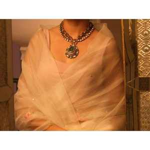 Handmade <b>Long</b> <b>Necklace</b> And Earrings Set Designed For Parties Weddings Engagements And Anniversaries Bulk Gift Jewellery - Product Image 5