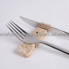 El hermoso descanso de cubiertos de mármol hecho a mano agrega clase y funcionalidad a los hogares, restaurantes y arreglos de comedor para banquetes - Product Image 6