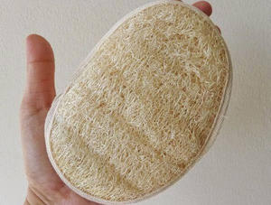 BLUE LOTUS Factory Wholesale Natural Loofah Long Bath Sponge Pouf Body Scrubber Ball for Skin Exfoliating <b>Shower</b> <b>Towels</b> Brush - Product Image 2