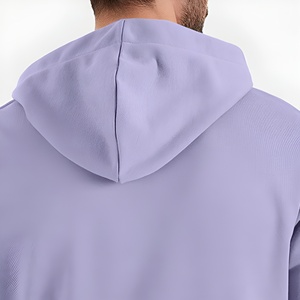 เสื้อฮู้ดดี้ผู้ชายคุณภาพสูงทรงโอเวอร์ไซส์ ผ้าคอตตอนฟลีซ สีสันตัดกัน สไตล์ลำลอง สตรีทแวร์ ขายส่ง รับผลิตแบบ OEM - Product Image 6