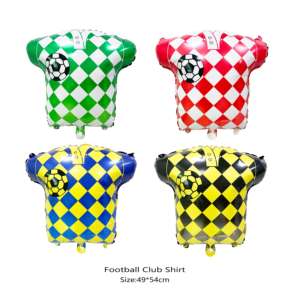 Globos con Diseño de Camiseta de Fútbol Degradada, para Celebraciones, Fiestas y Eventos Deportivos, OEM ODM - Product Image 2