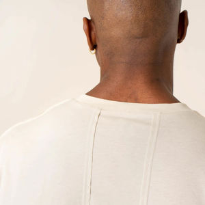 100% Cotton Knitted Oversized Sport Streetwear <b>Cropped</b> <b>T</b>-<b>Shirts</b> <b>Men</b> Wholesale Custom Eco-Friendly Quick Dry Breathable O-Neck - Product Image 4