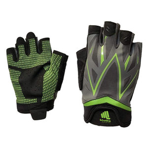 Custom Logo Leather Outdoor Fitness Sport <b>Weight</b> Lifting Gloves Adjustable Half Finger Non-Slip - Product Image 1