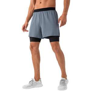 Pantalones Cortos Deportivos Personalizados para Hombre, de Spandex/Poliéster, al por Mayor, para Entrenamiento, Running, Fitness, con Cintura Elástica, Bolsillos, Transpirables y de Secado Rápido - Product Image 5