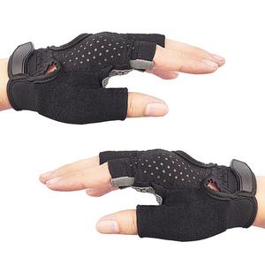 Gants de vélo unisexes à demi-doigts respirants, antidérapants, protégeant les paumes, design léger, utilisation en extérieur, haute qualité - Product Image 2