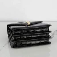 Sac à main en cuir de crocodile de haute qualité de marque Luxali OEM/ODM sac à main pour femmes taille 20X17x9 cm sac à main en gros