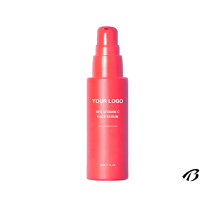 Siero Viso OEM 35% Vitamina <span class=keywords><strong>C</strong></span> Formula Senza Acqua, Acido <span class=keywords><strong>L</strong></span>-Ascorbico Etilato, Niacinamide, Illuminante e Rassodante, 30ml, Etichetta Privata - Product Image 2