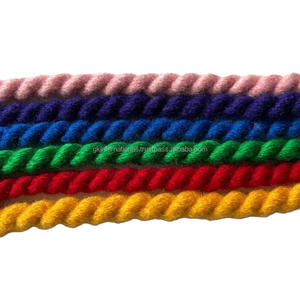 Cuerdas de algodón de alta calidad para caballos, cuerdas de poliéster resistentes y suaves, con cierre de aleación resistente, cuerda para caballos y productos de carreras. - Product Image 1