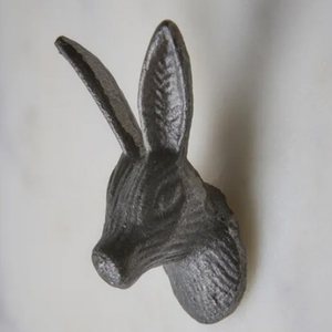 Hare Knob Cast Iron Knob <b>Drawer</b> & Kids Wardrobe Metal Knobs - Product Image 2