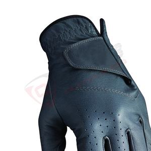 2026 Men's Sheepskin Non-Slips Golfing-Sports Waterproof New Custom Left Handed Leather <b>Golf</b> <b>Gloves</b> With Custom - Product Image 2