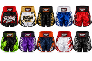 Woosung - Ropa de Boxeo al por Mayor, Pantalones de Kick Boxing, Shorts de Muay Thai - Product Image 2