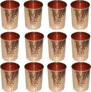 Verres à double paroi en cuivre, design moderne, pour la salle à manger - Product Image 2
