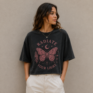 T-shirt pour femme, coupe ample, 100% coton, absorbant l'humidité, respirant, t-shirt d'été - Product Image 1