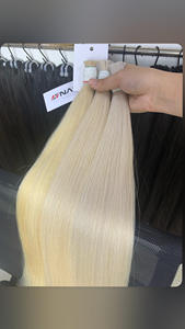 วิกผมต่อทรงตรงสีอ่อนของมนุษย์แบบไล่เฉดสี - Product Image 5