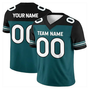 Camisetas de estilo urbano vintage para hombre, chándal deportivo de rugby, camiseta de fútbol americano retro de malla para hombre, jersey de fútbol americano. - Product Image 4