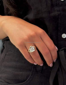 IGI/GIA Lab Grown Vintage 14K amarillo boda/anillo de compromiso Unisex corte ovalado fino oro blanco aniversario fiesta-anillo digno - Product Image 1