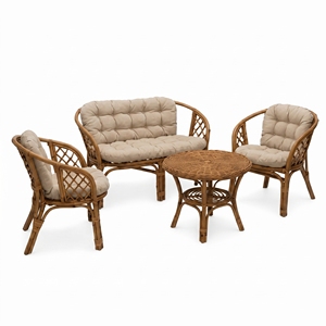 Saint Dennis Sets Mahogany Wood Cl Rattan Kimmy Fabric Luxury Sofa <b>Stool</b> Premium <b>Outdoor</b> Patio Resort Style Furniture Sectionals - Product Image 1