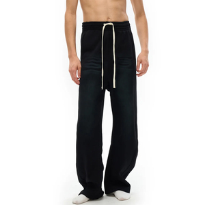 Pantalones Deportivos para Hombre y Mujer, Cintura Elástica con Cordón, Corte Recto, Ajuste Holgado, Fabricante Mayorista OEM ODM - Product Image 5