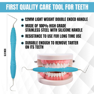 Sonda Exploradora Dental de Acero Inoxidable Premium UNC 15/23 |   Sonda Periodontal de Doble Extremo con Código de Color de 15 mm - Product Image 2