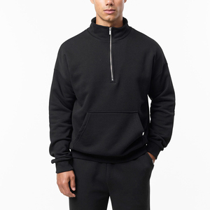 Conjunto Deportivo Personalizado de Felpa para Hombre, Sudadera con Cierre de Cremallera, Pantalones Jogger, Ropa Deportiva de Marca Propia, Corte Regular - Product Image 3