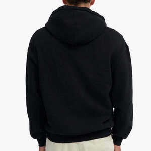 Derniers modèles de sweats à capuche zippés pour hommes, 100% coton molletonné, brodés, imprimés sur mesure, manches longues, décontractés, pour le printemps - Product Image 5