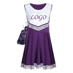 Uniforme de Animadora para Mujeres y Niñas, Diseño Personalizado, Conjunto de Top y Falda, Equipo Profesional de Animadoras, Fabricante OEM - Product Image 4