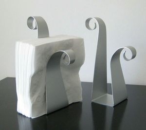 Decorative Iron Metal Napkin Holder Perfect For Everyday Dining Kitchen Organization And Stylish Tabletop <b>Tissue</b> Display - Product Image 2