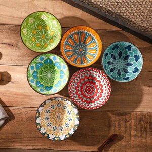 Juego de Tazones de Madera Vintage, Tamaño Personalizado, Diseño Personalizado, Impresos a Mano, Ecológicos, Aptos para Lavavajillas, Platos para Servir en Fiestas, Hogar, Hotel - Product Image 1