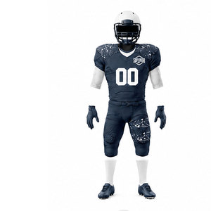 Conjunto de Uniforme de Fútbol Americano Sublimado que Ofrece Comodidad Avanzada, Construcción Ligera y Posibilidades de Diseño Ilimitadas - Product Image 1
