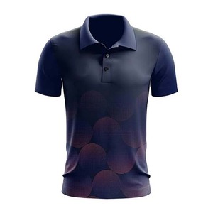 เสื้อโปโลผู้ชายฤดูร้อนปี 2026 เสื้อยืดโปโลพิมพ์ลายแบบซับลิเมชั่น เสื้อโปโลผ้าฝ้ายสำหรับตีกอล์ฟ ระบายอากาศได้ดี เสื้อลำลองผู้ชาย - Product Image 6