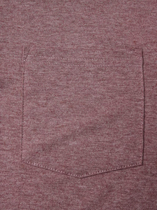 Polo de Punto de Manga Corta para Hombre, Color Sólido, con Bolsillo, Corte Regular Informal, Jersey de Algodón Transpirable - Product Image 6
