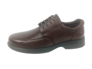 Zapatos Oxford de Vestir para Hombre, Color Marrón, Piel de Oveja, con Cordones, Punta en Pico, para Oficina y Carrera Profesional, Color Sólido, Suela de EVA, para Todas las Temporadas - Product Image 3