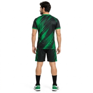 Diseño ideal para entrenamiento de balonmano, kits de balonmano, conjunto profesional de camiseta y pantalones cortos deportivos, tela transpirable y cómoda - Product Image 2
