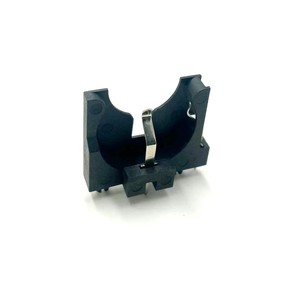 Support de pile bouton CR2450 à orientation d'angle droit, contact en acier, conforme RoHS, application alimentation - Product Image 3