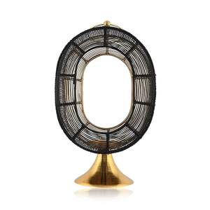 Support de bougie décoratif en métal de luxe, accent de table, centre de table de mariage, décoration festive pour la maison, support de bougie votive haut de gamme, cadeau d'intérieur! - Product Image 5