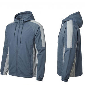 Chaqueta cortavientos ligera, diseño personalizado, servicio OEM, estilo deportivo para deportes al aire libre y comodidad diaria - Product Image 1