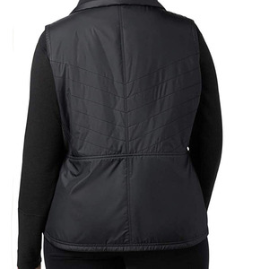 Chaleco de Moda para Mujer, Diseño Personalizado OEM, Invierno 2026, Cálido, para Exteriores, con Cuello Camisero, Acolchado - Product Image 5