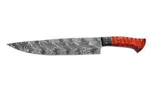 Couteau de chef artisanal en acier Damas – Couteau de cuisine ultra-affûté avec manche en bois – Outil de cuisson haut de gamme - Product Image 3