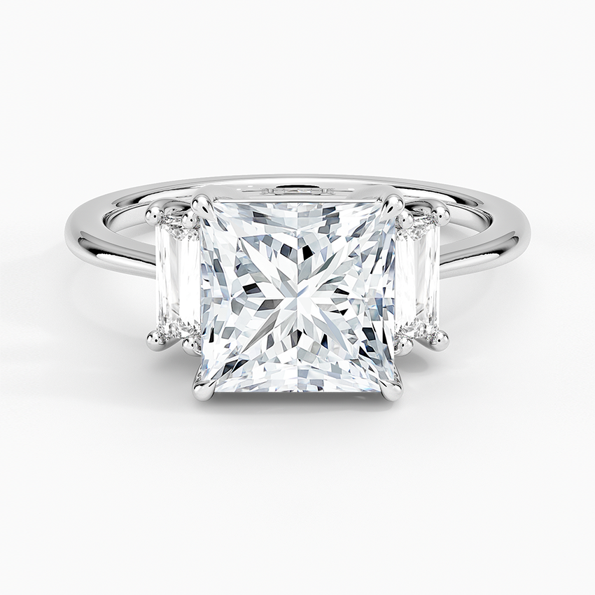 White Gold Plated