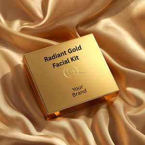 Kit Facial Radiant Gold, Iluminador, Potenciador de la Luminosidad, Pulidor de la Piel, Nutritivo, Anti-Opacidad, Set de Cuidado Profesional de Salón, OEM ODM - Product Image 1
