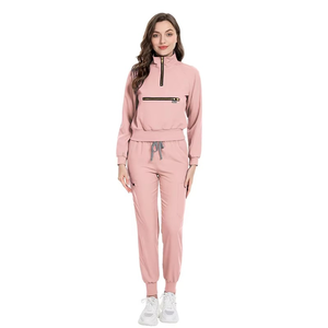 Tenues Médicales Unisexe Personnalisables avec Logo pour Femmes et Hommes – Ensembles Blouse et Pantalon Jogger pour Infirmières et Professionnels de Santé - Product Image 3