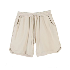 Pantalones Cortos de Algodón Personalizados para Hombre con Bolsillos Delanteros y Traseros, Cintura Elástica con Cordón, Pantalones Cortos Casuales de Verano, Fabricante - Product Image 5