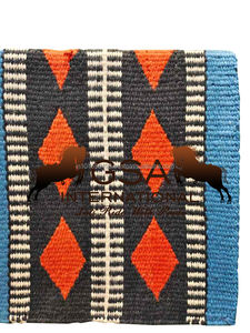 Couverture de selle 34 x 36, fabriquée à la main, 100% laine de Nouvelle-Zélande, couverture de selle western personnalisée pour l'équitation, prix d'usine - Product Image 4