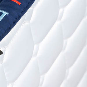 Service OEM, tapis de selle de dressage personnalisé en couleur unie avec doublure en coton respirant absorbant les chocs pour l'équitation - Product Image 6